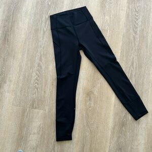Black Lululemon Leggings size 4
